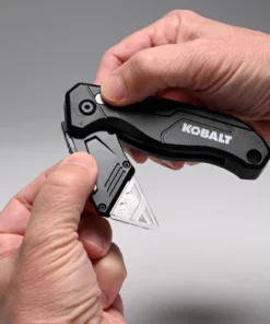 Kobalt Utility Knives Speed Release 10-Blade Folding Utility Knife with On Tool Blade Storage -Kobalt Sales Shop 42245122
