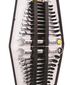 Kobalt Ratchet Wrenches & Sets In Tray with Removable Rails 20-Piece Set 12-Point Standard (SAE) and Metric Combination Ratchet Wrench Set -Kobalt Sales Shop 42336146