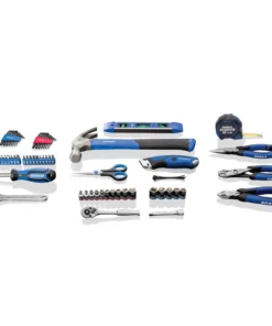 Kobalt Household Tool Sets 73 Piece Home Owner's Tool Kit with Folding Case