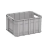 Kobalt Plastic Storage Totes Medium 8.5-Gallon (34-Quart) Grey Heavy Duty Tote with Lidless Lid