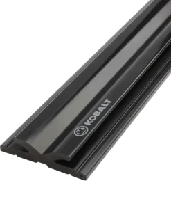 Kobalt Slatwall & Rail Storage Systems 32-in Black Plastic Multipurpose Storage Rail