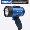 Kobalt Flashlights 1200-Lumen LED Rechargeable Spotlight Flashlight