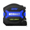 Kobalt Tape Measures 25 FT Kobalt Wide Blade LED