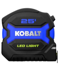 Kobalt Tape Measures 25 FT Kobalt Wide Blade LED