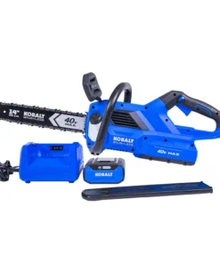 Kobalt Cordless Electric Chainsaws Gen4 40-volt 14-in Brushless Cordless Electric Chainsaw 4 Ah (Battery & Charger Included)