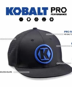 Kobalt Hats Kobalt Black Performance Ball Cap -Kobalt Sales Shop 44366411