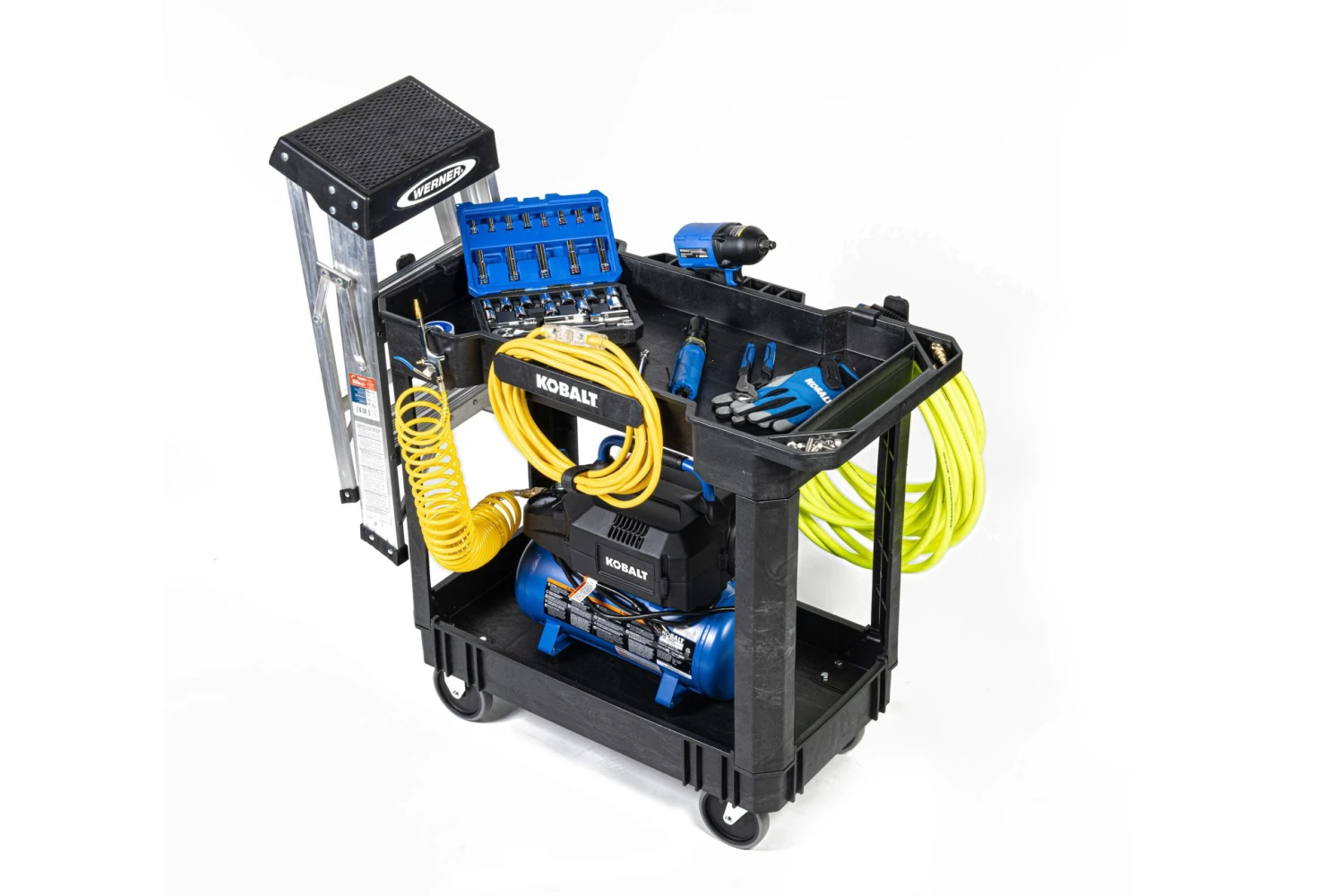 Kobalt Utility Carts 32-in Shelf Utility Cart 10 Kobalt Utility Carts 32-in Shelf Utility Cart - Image 10