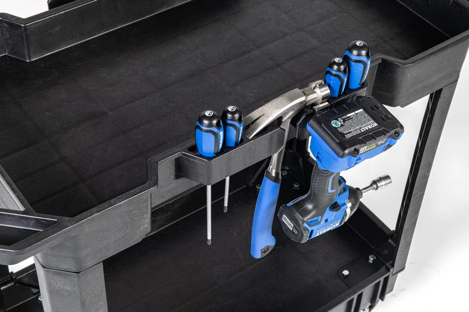 Kobalt Utility Carts 32-in Shelf Utility Cart 12 Kobalt Utility Carts 32-in Shelf Utility Cart - Image 12