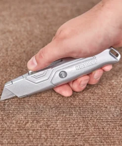 Kobalt Utility Knives Kobalt 2pk retractable utility knife 18mm 6-Blade Retractable Utility Knife with On Tool Blade Storage -Kobalt Sales Shop 44458454