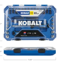 Kobalt Mechanics Tool Sets 65-Piece Standard (SAE) and Metric Combination Polished Chrome Mechanics Tool Set -Kobalt Sales Shop 44487024 scaled