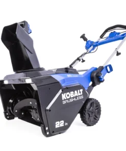 Kobalt Cordless Electric Snow Blowers 80-Volt Max 22-in Single-stage Cordless Electric Snow Blower 4-Hours Ah (Battery Included) -Kobalt Sales Shop 44498549