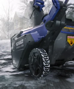 Kobalt Cordless Electric Snow Blowers 80-Volt Max 22-in Single-stage Cordless Electric Snow Blower 4-Hours Ah (Battery Included) -Kobalt Sales Shop 44498562