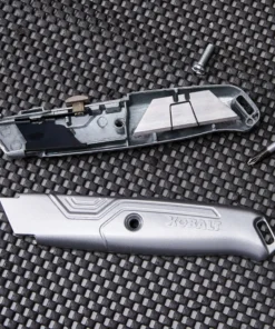 Kobalt Utility Knives Kobalt 2pk retractable utility knife 18mm 6-Blade Retractable Utility Knife with On Tool Blade Storage -Kobalt Sales Shop 44577959