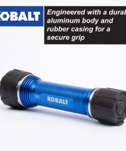 Kobalt Flashlights 350-Lumen LED Rechargeable Flashlight -Kobalt Sales Shop 45365875 scaled