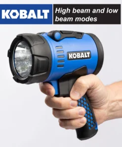 Kobalt Flashlights 1200-Lumen LED Rechargeable Spotlight Flashlight -Kobalt Sales Shop 45368643 scaled