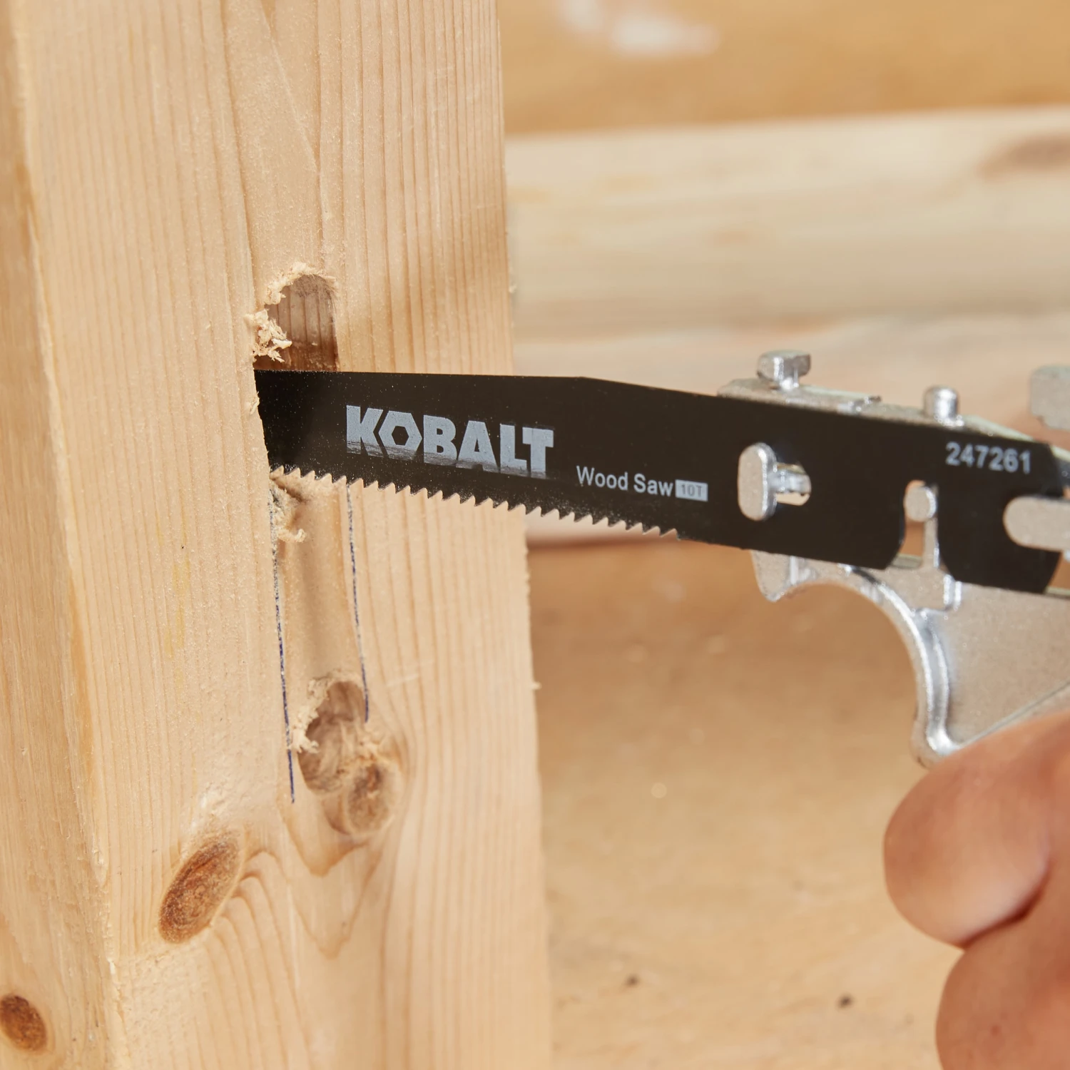 Kobalt Hand Saws 7.5-in Cross-Cutting Hand Saw 5 Kobalt Hand Saws 7.5-in Cross-Cutting Hand Saw - Image 5