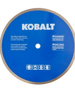 Kobalt Diamond Saw Blades 10-in Wet Glass Diamond Saw Blade -Kobalt Sales Shop 45400386