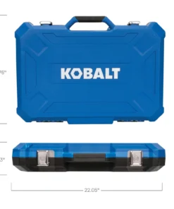 Kobalt Mechanics Tool Sets 309-Piece Standard (SAE) and Metric Combination Polished Chrome Mechanics Tool Set (1/4-in; 3/8-in) 30 Kobalt Mechanics Tool Sets 309-Piece Standard (SAE) and Metric Combination Polished Chrome Mechanics Tool Set (1/4-in; 3/8-in) -Kobalt Sales Shop 45400896 scaled
