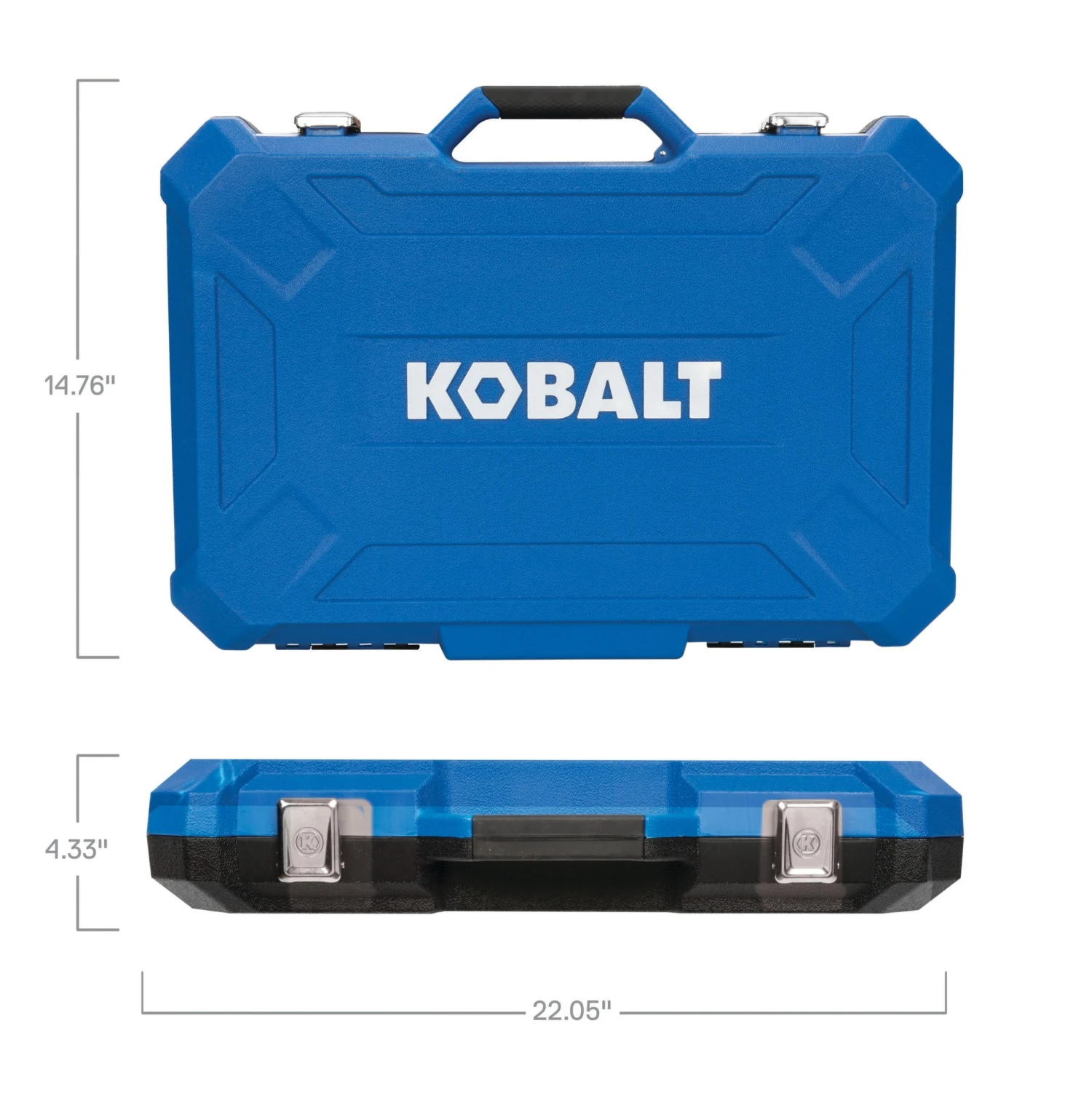 Kobalt Mechanics Tool Sets 309-Piece Standard (SAE) and Metric Combination Polished Chrome Mechanics Tool Set (1/4-in; 3/8-in) 14 Kobalt Mechanics Tool Sets 309-Piece Standard (SAE) and Metric Combination Polished Chrome Mechanics Tool Set (1/4-in; 3/8-in) - Image 14