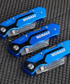 Kobalt Utility Knives 18mm 3-Blade Folding Utility Knife -Kobalt Sales Shop 45433090
