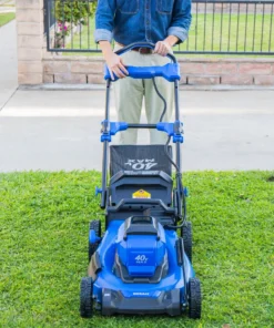 Kobalt Cordless Electric Push Lawn Mowers 40-volt Brushless 20-in Push Cordless Electric Lawn Mower 6 Ah (Battery & Charger Included) -Kobalt Sales Shop 45715966