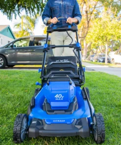Kobalt Cordless Electric Push Lawn Mowers Gen4 40-volt Brushless 20-in Self-propelled Cordless Electric Lawn Mower 6 Ah (Battery & Charger Included) -Kobalt Sales Shop 45715985