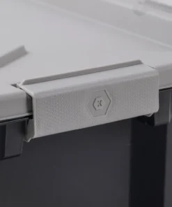 Kobalt Plastic Storage Totes X-large 24-Gallon (96-Quart) Grey Heavy Duty Tote with Latching Lid -Kobalt Sales Shop 46358944 scaled