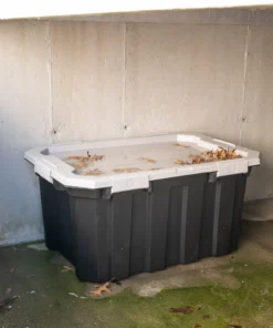 Kobalt Plastic Storage Totes X-large 24-Gallon (96-Quart) Grey Heavy Duty Tote with Latching Lid -Kobalt Sales Shop 46358960 scaled