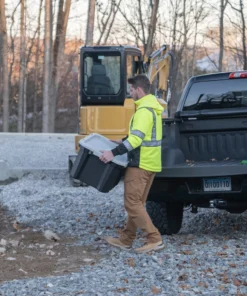 Kobalt Plastic Storage Totes X-large 24-Gallon (96-Quart) Grey Heavy Duty Tote with Latching Lid -Kobalt Sales Shop 46358985 scaled