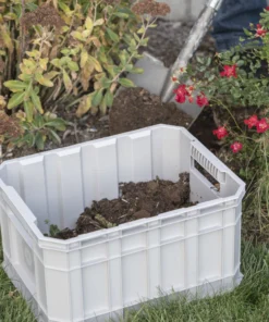 Kobalt Plastic Storage Totes Medium 8.5-Gallon (34-Quart) Grey Heavy Duty Tote with Lidless Lid -Kobalt Sales Shop 46359361 scaled