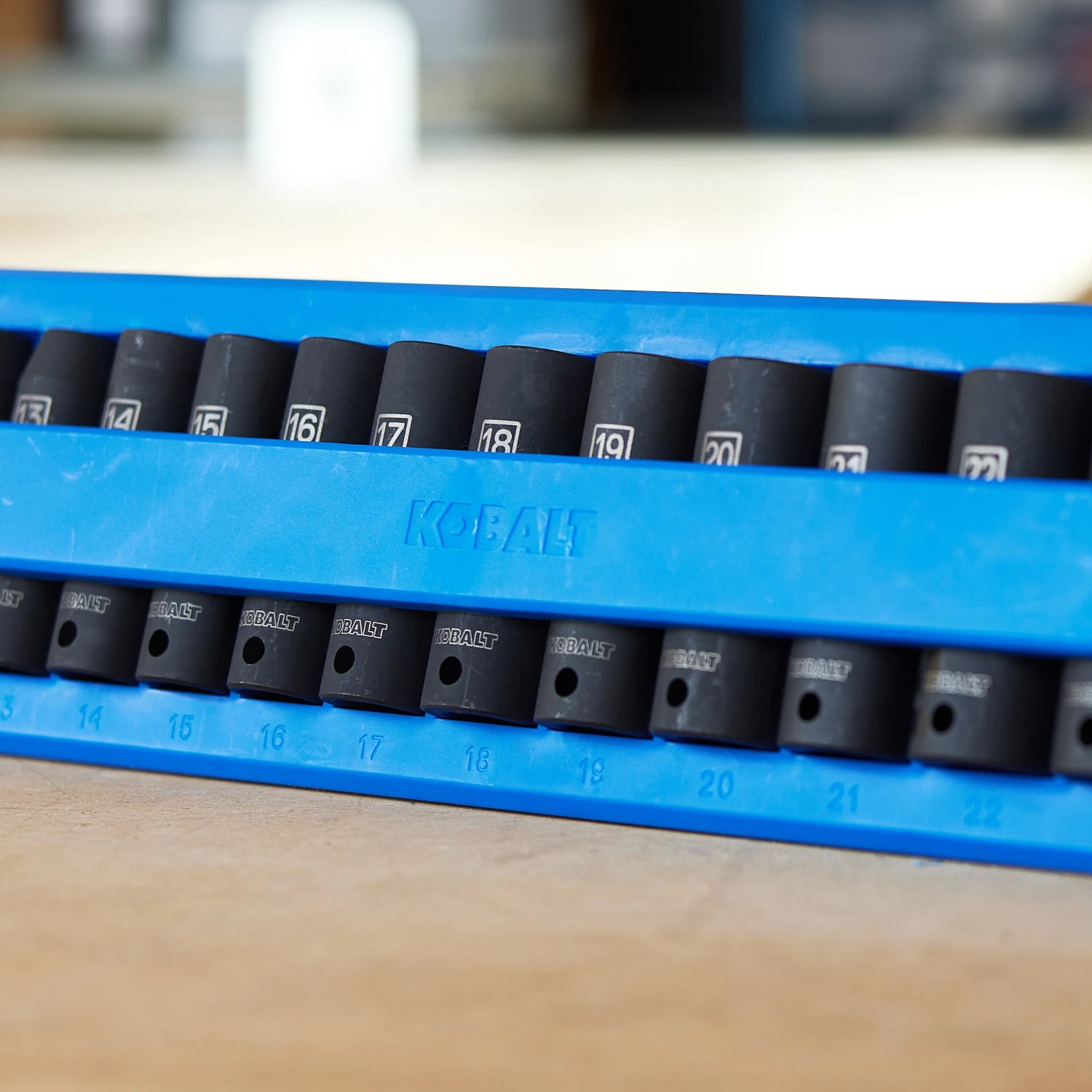 Kobalt Impact Sockets & Impact Socket Sets 16-Piece Metric 1/2-in Drive 6-Point Impact Socket Set 3 Kobalt Impact Sockets & Impact Socket Sets 16-Piece Metric 1/2-in Drive 6-Point Impact Socket Set - Image 3