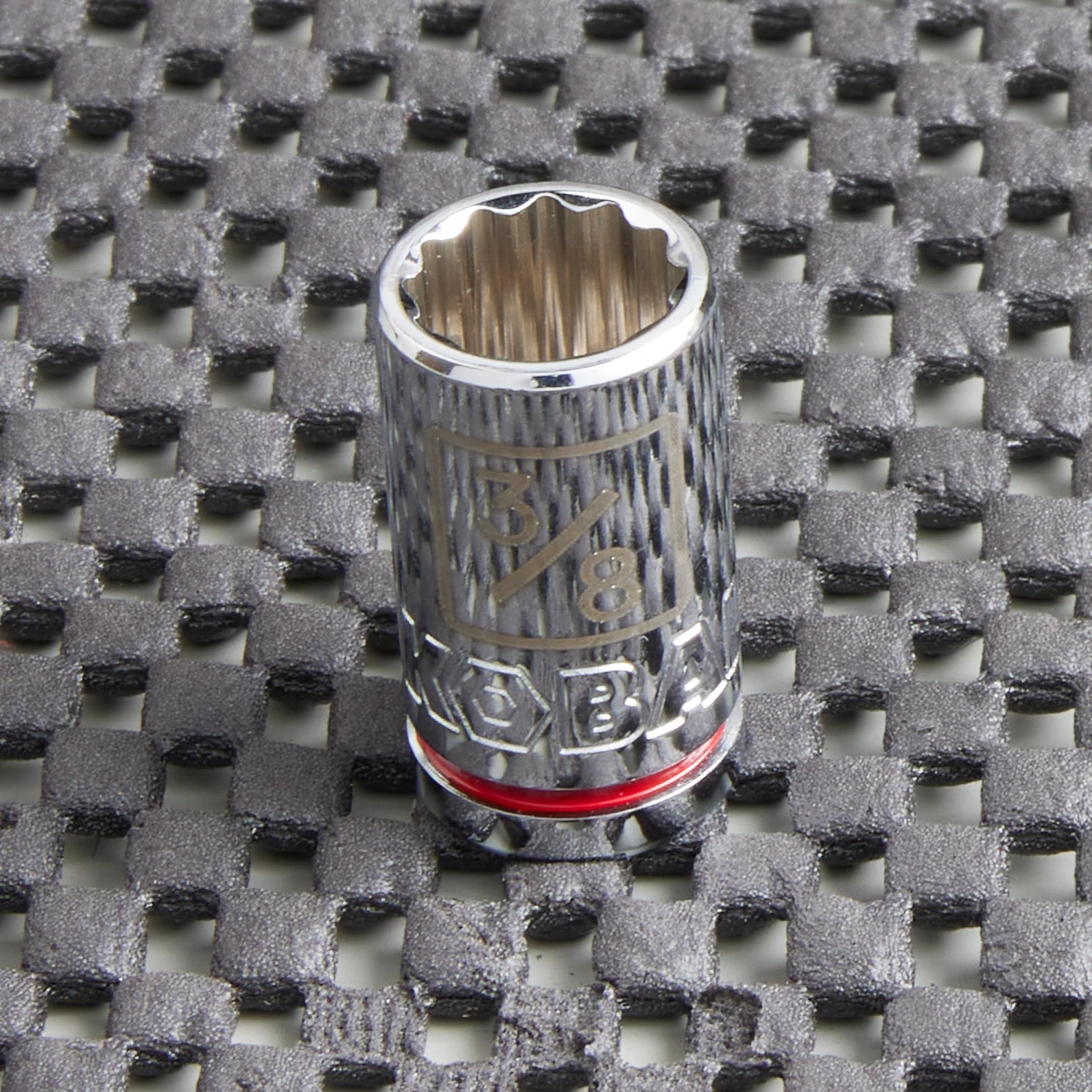 Kobalt Sockets & Socket Sets Standard (SAE) 1/4-in Drive 12-point 3/8-in Shallow Socket 2 Kobalt Sockets & Socket Sets Standard (SAE) 1/4-in Drive 12-point 3/8-in Shallow Socket - Image 2