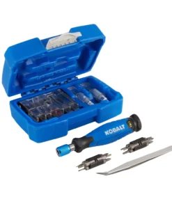 Kobalt Screwdrivers SpeedFit Precision Knife Set Steel Set Shank Screwdriver Bit Set Screwdriver (17-Piece) -Kobalt Sales Shop 47775394