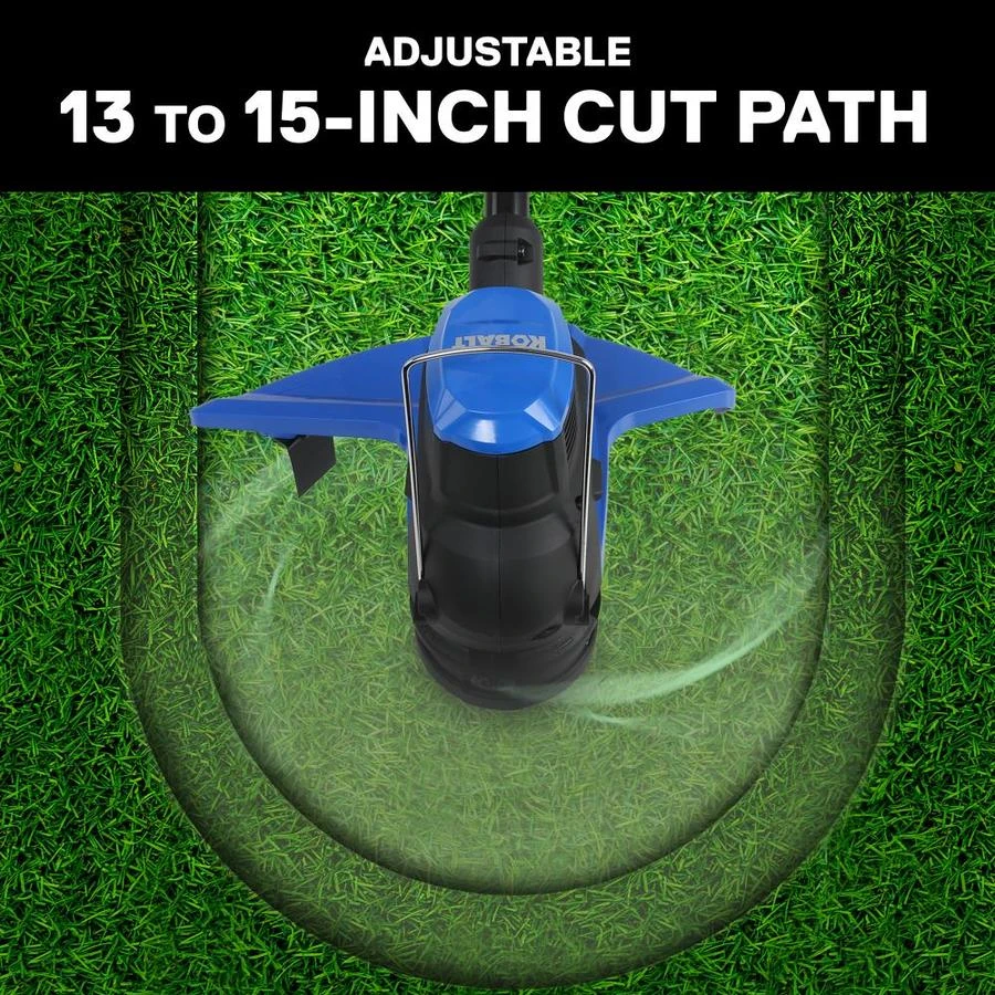 Kobalt Cordless Electric String Trimmers 40-Volt Max 15-in Straight Cordless String Trimmer (Battery Included) 5 Kobalt Cordless Electric String Trimmers 40-Volt Max 15-in Straight Cordless String Trimmer (Battery Included) - Image 5