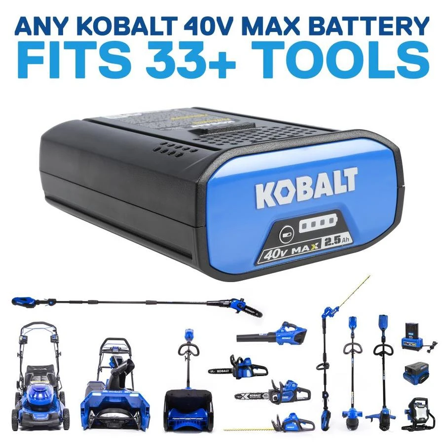 Kobalt Cordless Electric String Trimmers 40-Volt Max 12-in Straight Cordless String Trimmer (Battery Included) 14 Kobalt Cordless Electric String Trimmers 40-Volt Max 12-in Straight Cordless String Trimmer (Battery Included) - Image 14